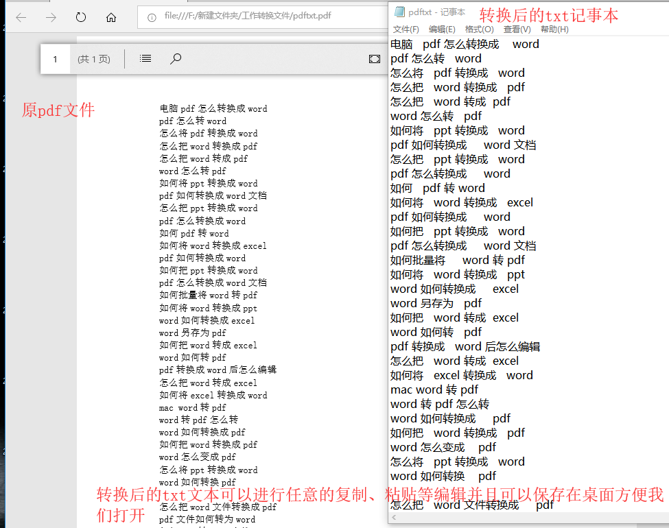 快速的将我们的pdf文件转换成txt文本方法图5